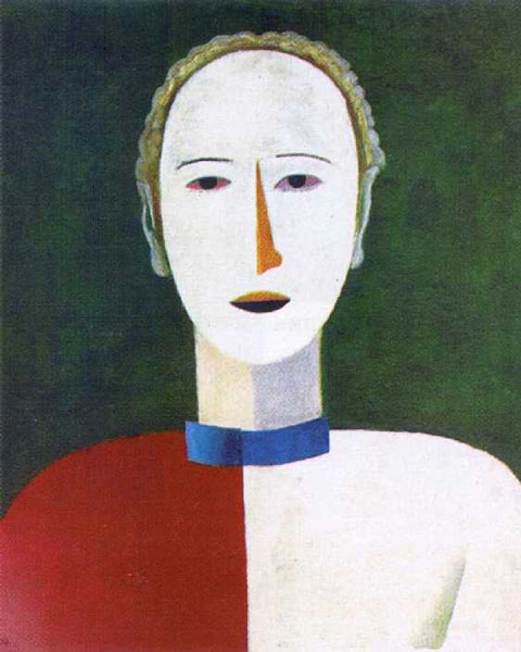 Женский портрет. 1919. Масло